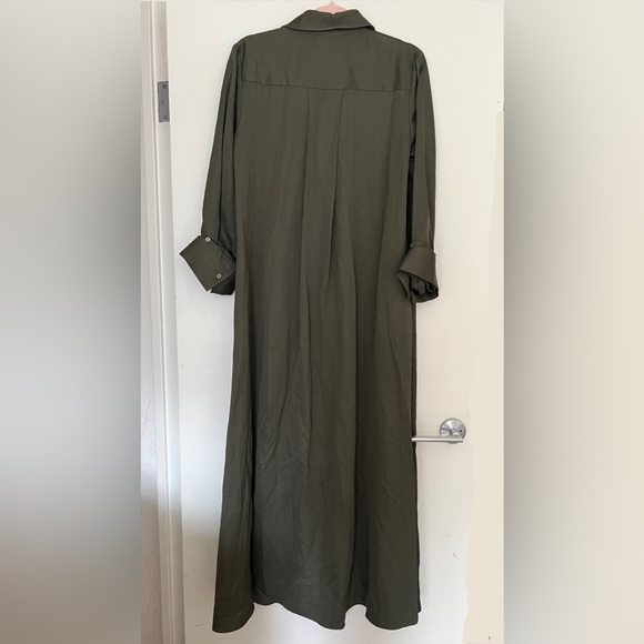 TWP “Jenny’s Gown” Flowing Maxi Shirt Dress - size XS - VGUC (see photos) - Picture 11 of 16